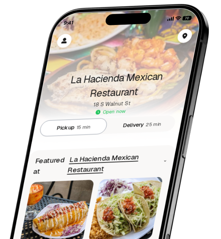 La Hacienda Mexican Restaurant app preview