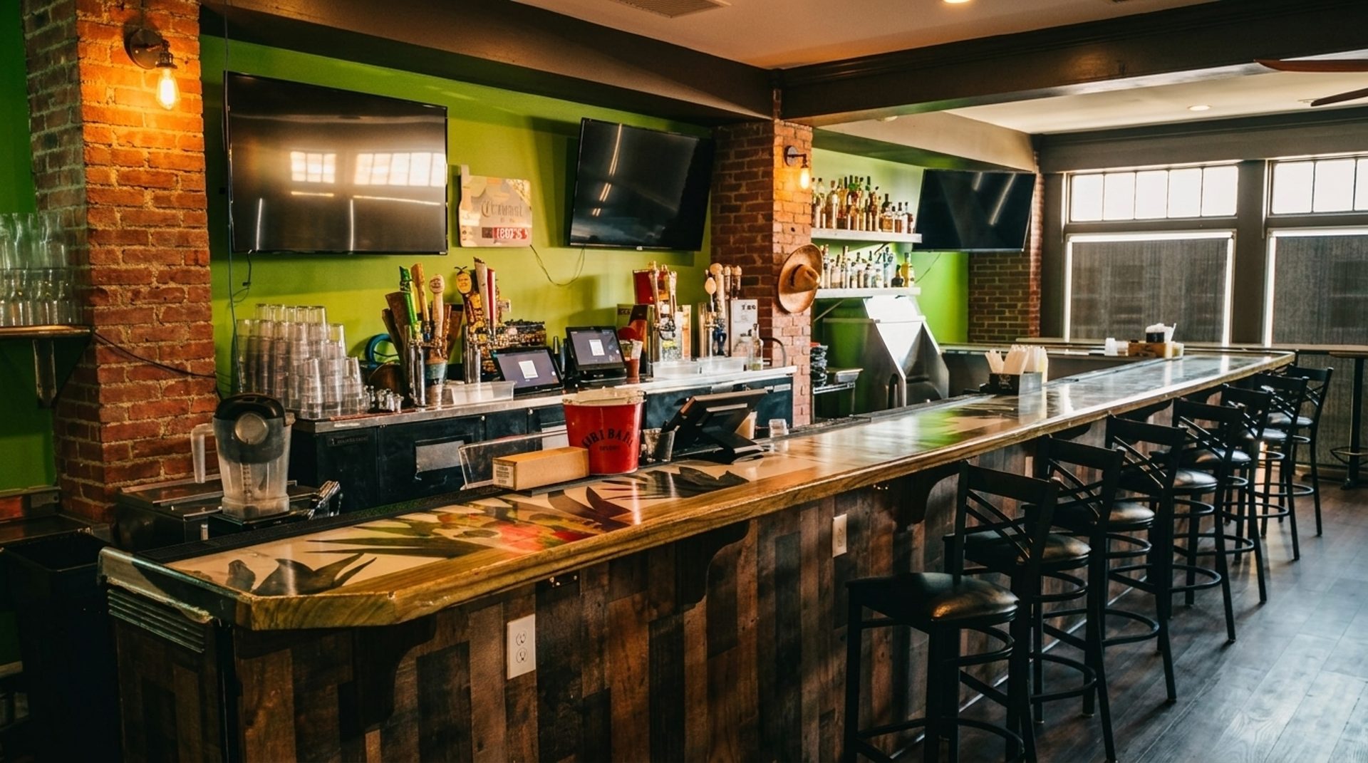 Drinks, TVs, Good Seats